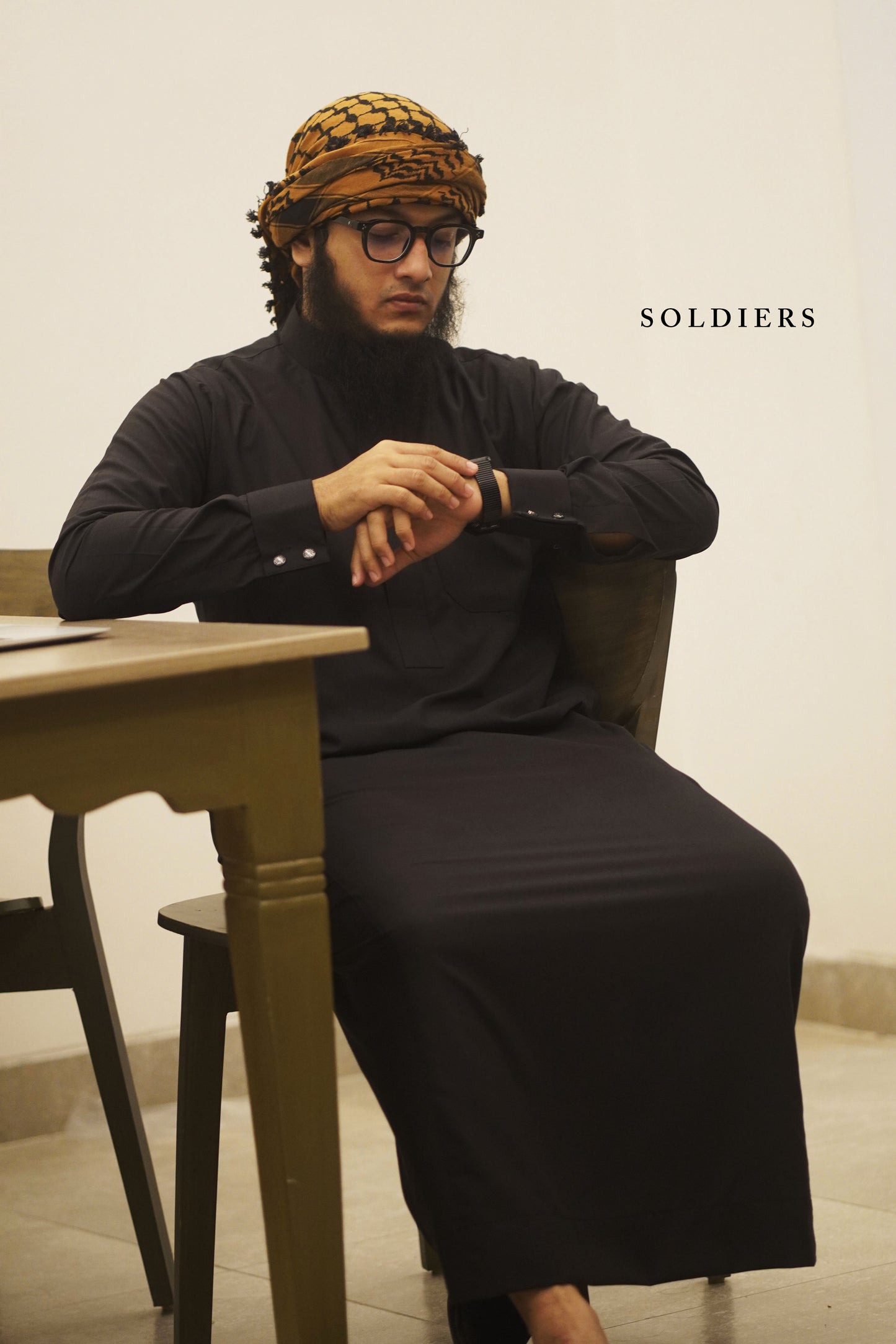 DUBAI SPECIAL THOBE_Black