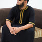 Moroccan Thobe (Black)