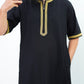 Moroccan Thobe (Black)