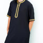 Moroccan Thobe (Black)