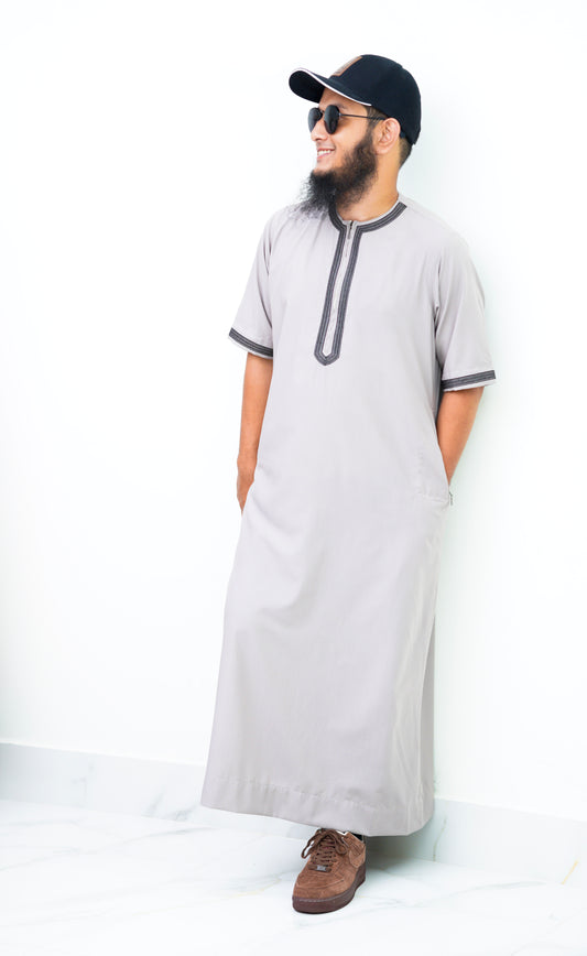 Moroccan Thobe (Beige)